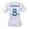 Maillot de Supporter France Aurelien Tchouameni 8 Extérieur Coupe du Monde 2022 Pour Femme